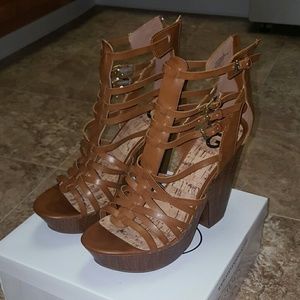 G by Guess Wedge Sandals